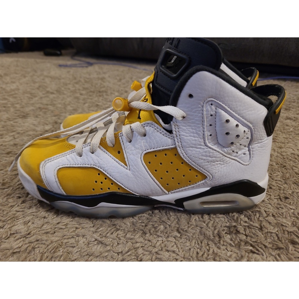 Jordan 6 Yellow Ochre Sneakers Size 6.5Y